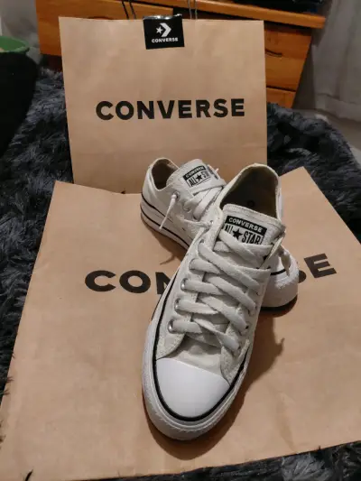 Zapatillas Converse All Star blancas - miniatura 1