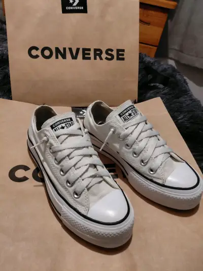 Zapatillas Converse All Star blancas - miniatura 3