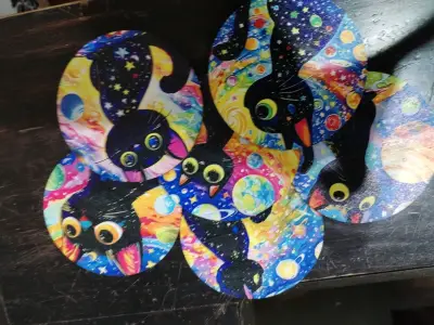 Posavaso decorativo con diseño de perro - miniatura 2