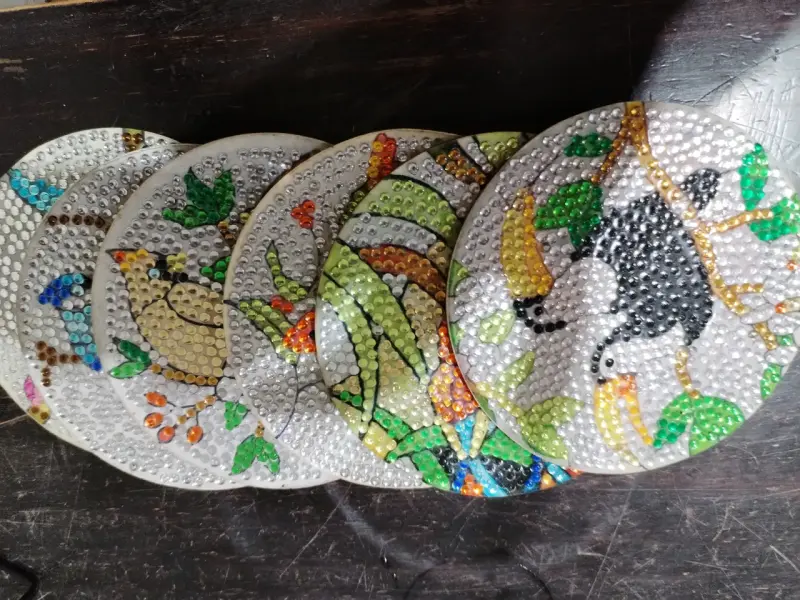 Posavaso decorativo con diseño de perro - 4
