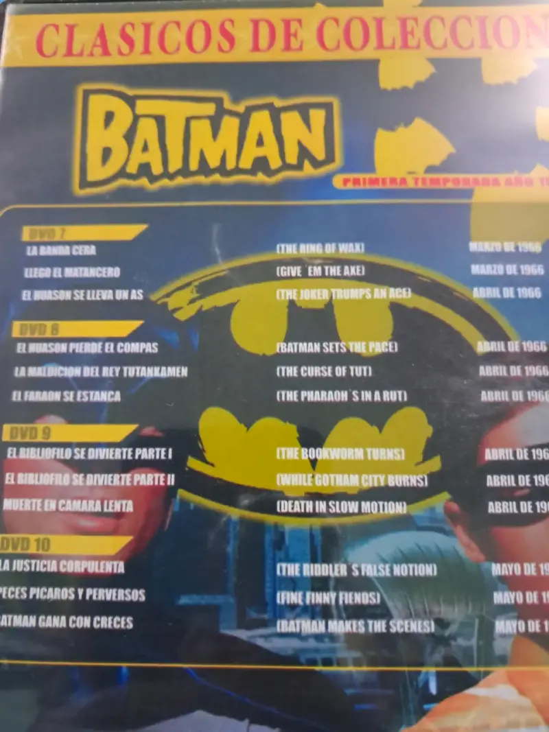 Colección Batman Primera Temporada 1966 DVD - 6