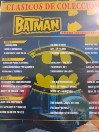 Colección Batman Primera Temporada 1966 DVD - miniatura 6