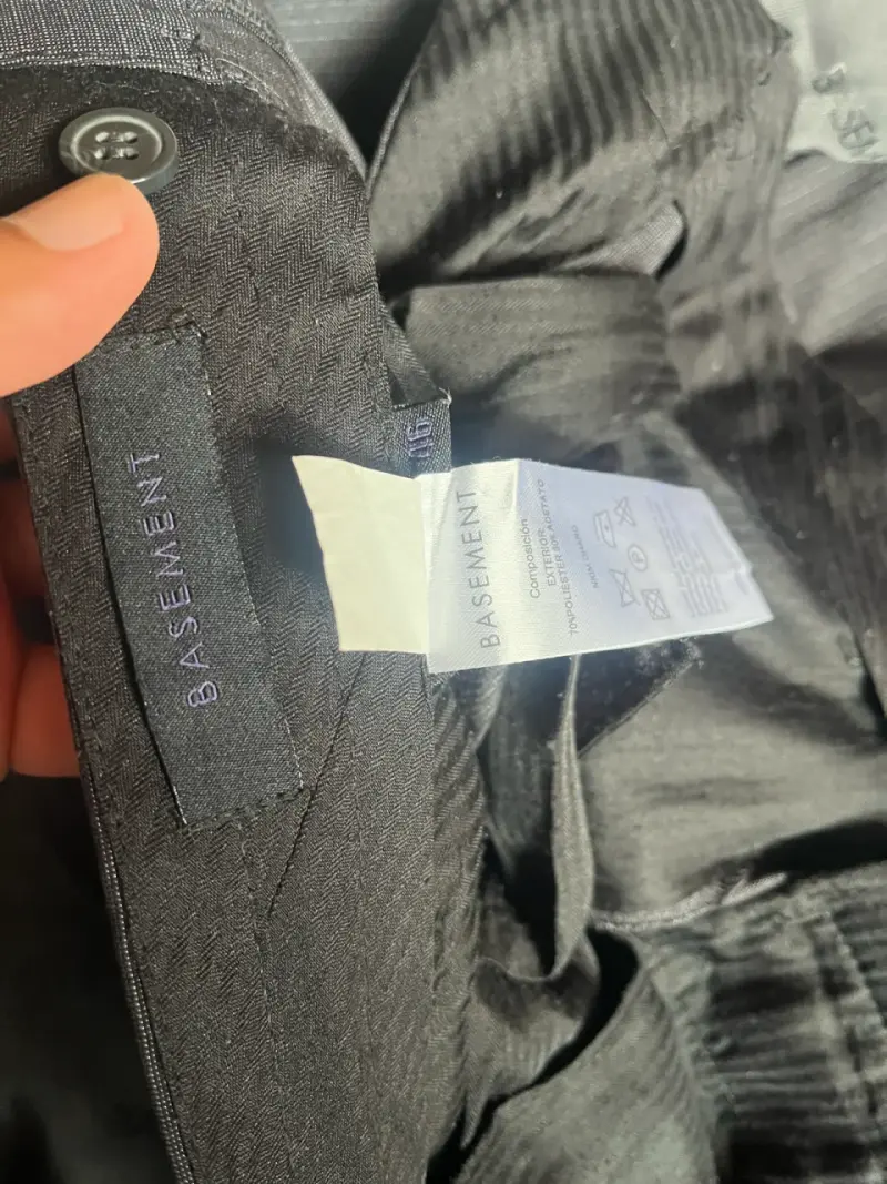 Traje formal gris para hombre - 4