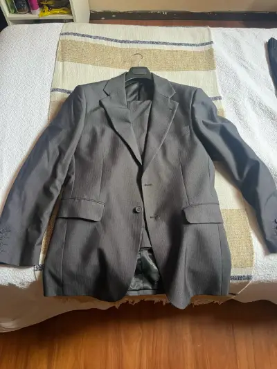 Traje formal gris para hombre - miniatura 5