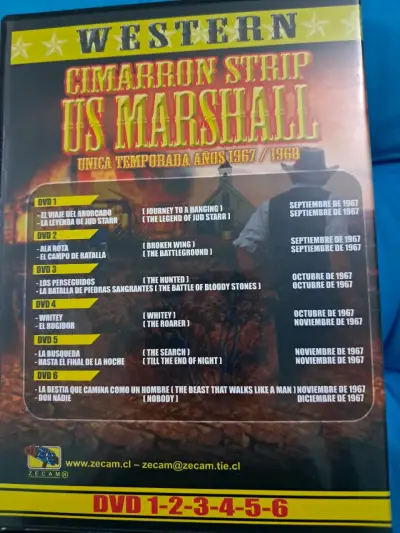 Colección DVD Cimarron Strip US Marshall - miniatura 3