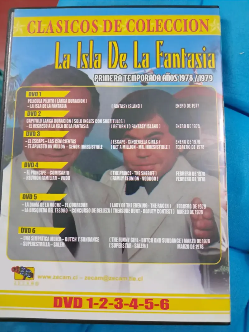 La Isla de la Fantasía - Primera Temporada DVD - 4