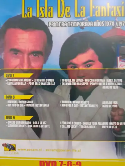 La Isla de la Fantasía - Primera Temporada DVD - miniatura 5