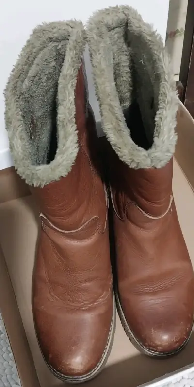 Botas de cuero Panama Jack marrones - miniatura 3