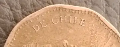 Moneda chilena de 50 pesos 2008 "CHIIE" - miniatura 2