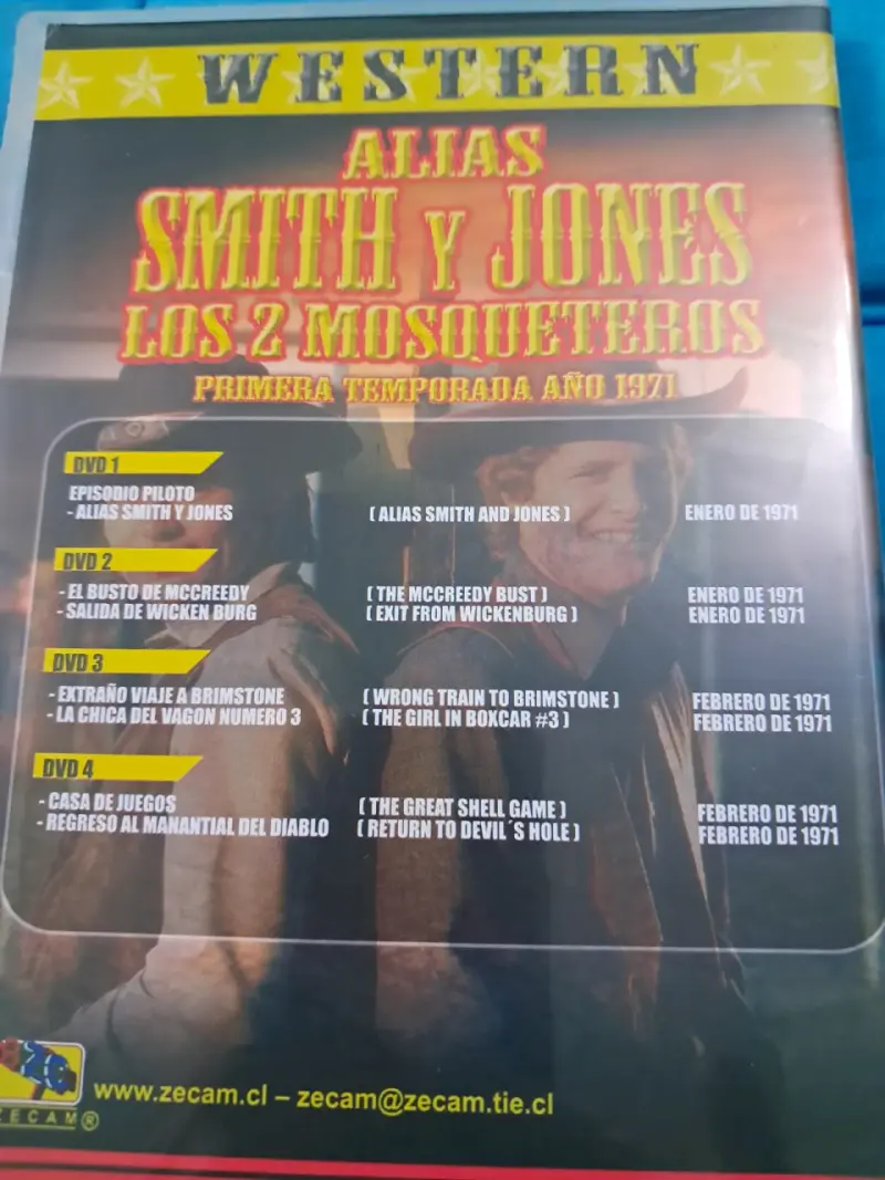 Alias Smith y Jones - Primera Temporada DVD - 5