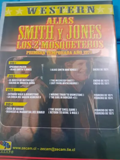 Alias Smith y Jones - Primera Temporada DVD - miniatura 5