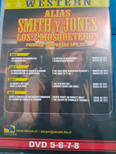 Alias Smith y Jones - Primera Temporada DVD - miniatura 6