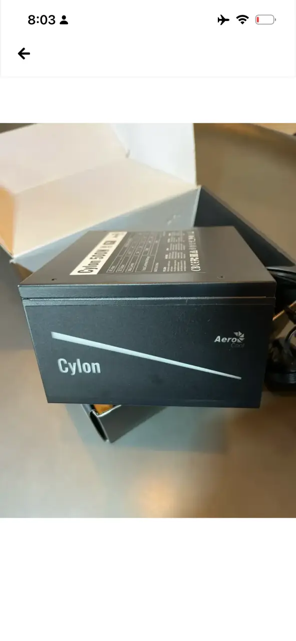 Fuente de poder Aerocool Cylon 500W - 4