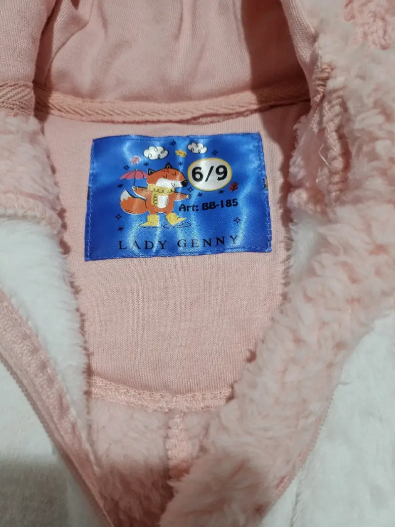 Enterito polar de bebé con capucha - 4