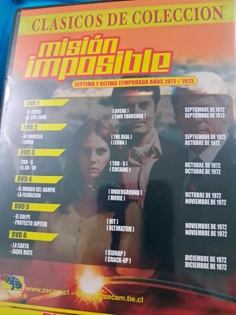 Colección DVD Misión Imposible Temporada 7 - 5