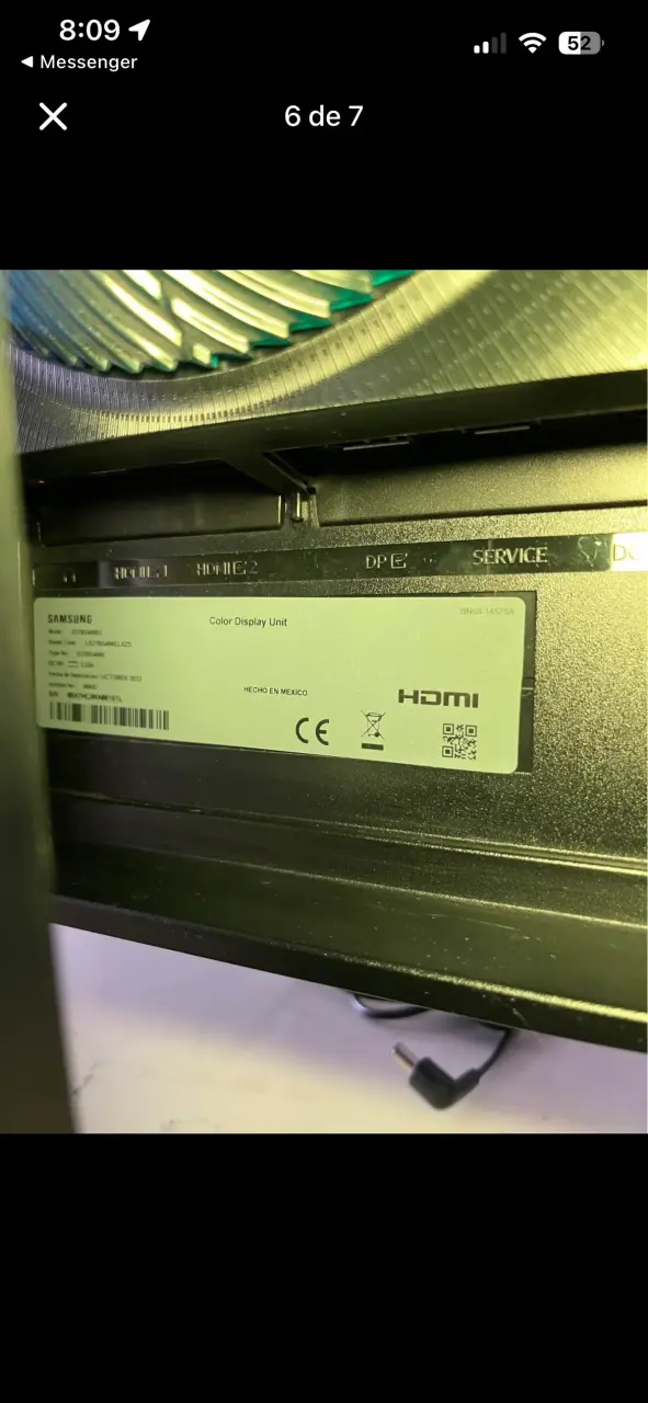 Monitor gaming Samsung 27 pulgadas - 6
