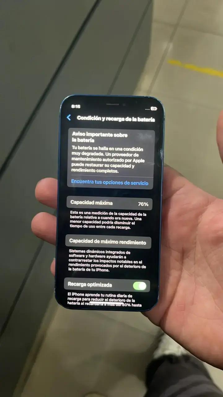 iPhone 12 mini solo problema de cámara - 4