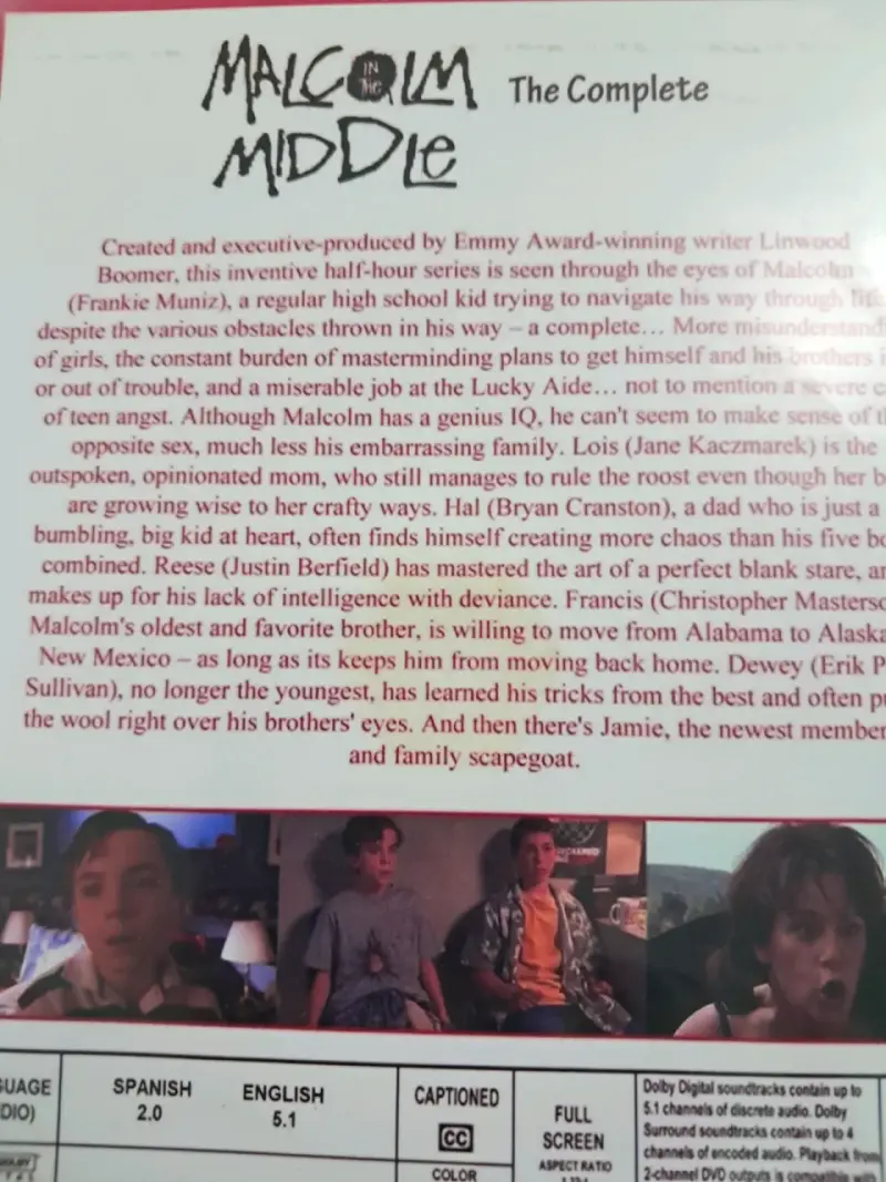Colección completa Malcolm in the Middle Blu-ray - 4