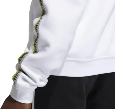 Polerón Adidas blanco con detalles neón - miniatura 5