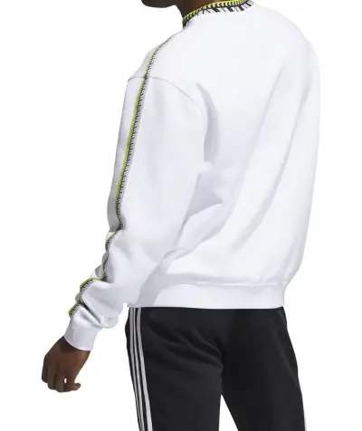 Polerón Adidas blanco con detalles neón - miniatura 6