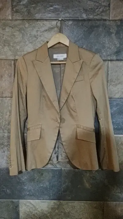 Blazer beige Zara Woman elegante - miniatura 1