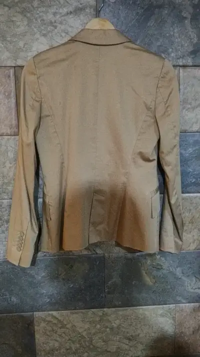 Blazer beige Zara Woman elegante - miniatura 2