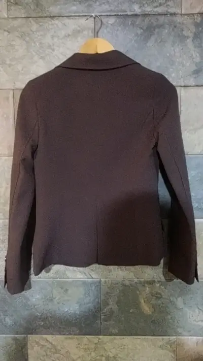 Blazer marrón elegante para mujer - miniatura 2