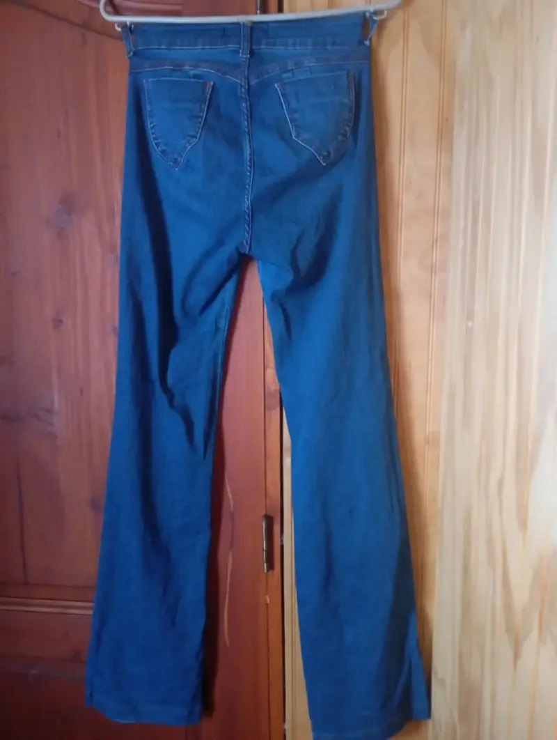 Jeans azul claro para mujer - 5