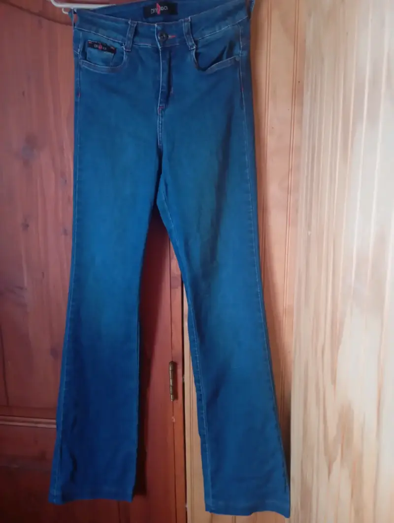 Jeans azul claro para mujer - 6