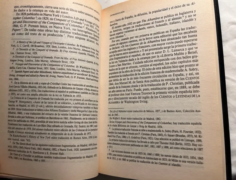 Libro 'Cuentos de la Alhambra' de Washington Irving - 4