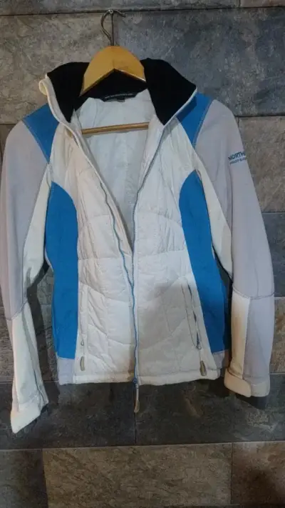 Chaqueta deportiva Northland blanca y azul - miniatura 1