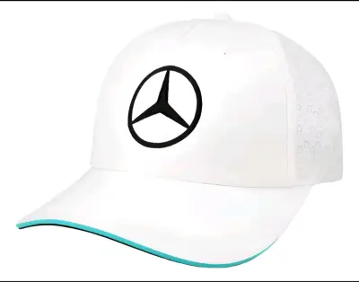 Gorra  Mercedes-Benz blanca - miniatura 1