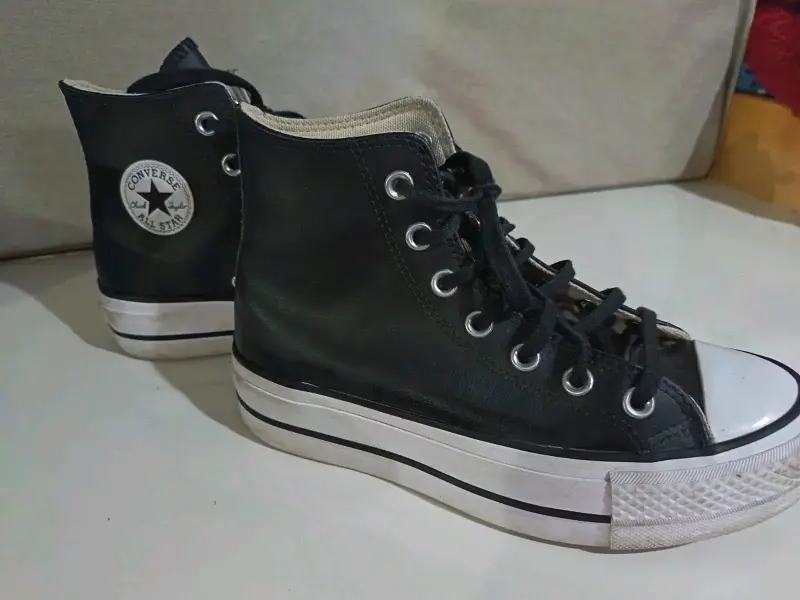 Zapatillas Converse negras de caña alta - 2