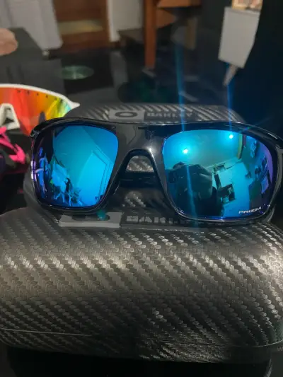 Replica premium Gafas de sol Oakley Prizm azul - miniatura 1