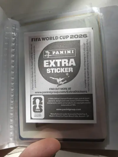 Lámina Extra  Gold Panini Lionel Messi FIFA - miniatura 4