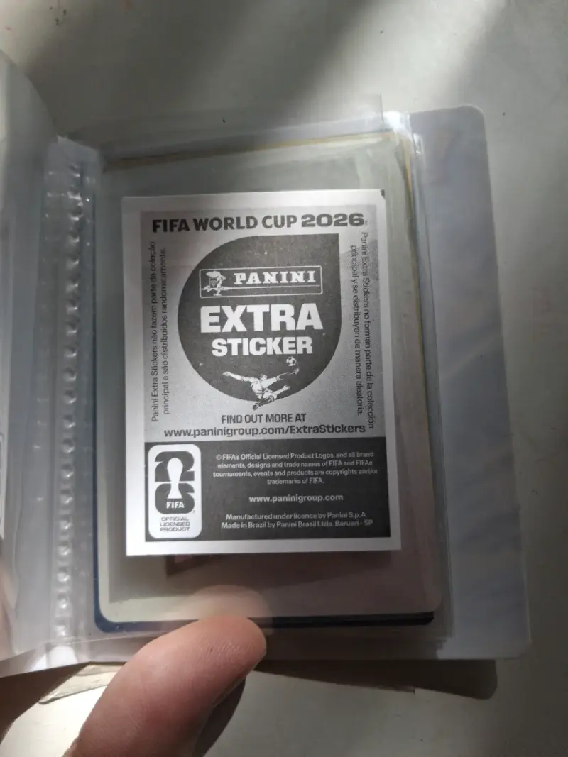 Lámina Extra  Gold Panini Lionel Messi FIFA - 5