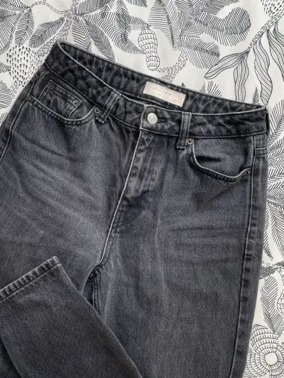 Jeans Topshop talla 36 gris oscuro - miniatura 3