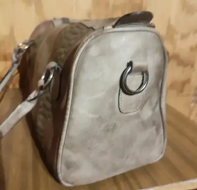 Bolso de cuero en tonos marrones - miniatura 2