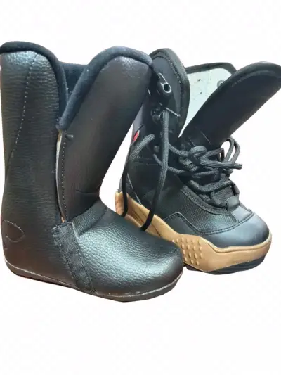 Botas de snowboard para niño 19.5 cm - miniatura 2