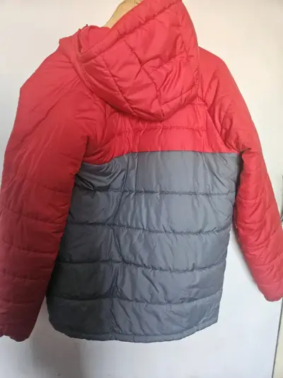 Chaqueta Columbia azul con capucha - miniatura 3