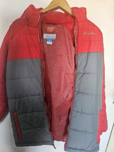 Chaqueta Columbia azul con capucha - miniatura 6