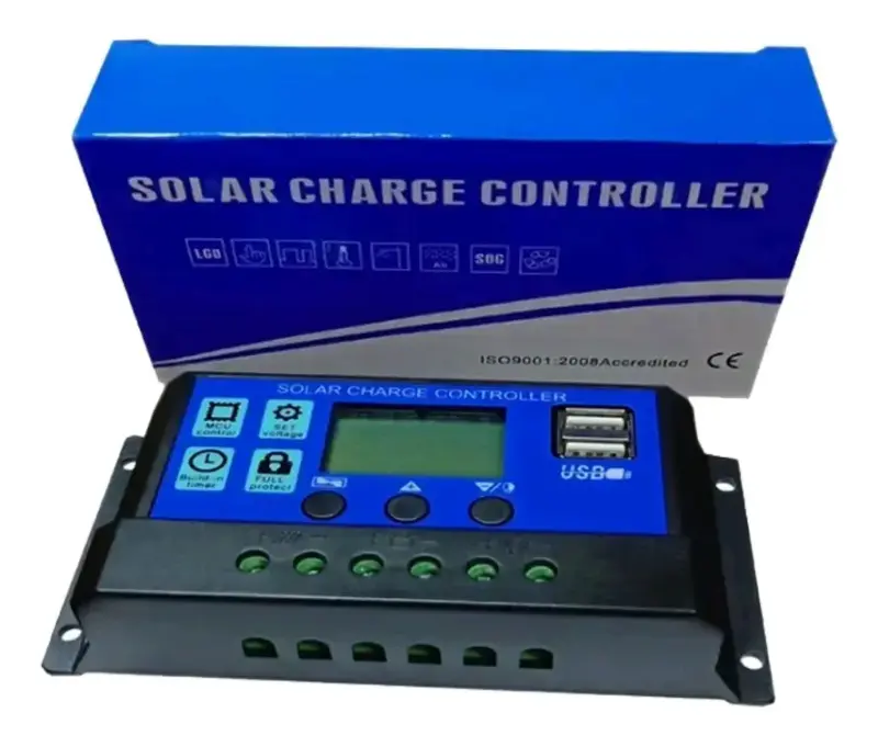 Controlador de carga solar con pantalla LCD - 2