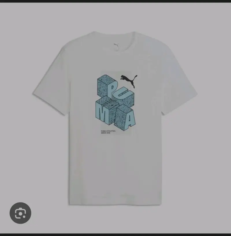 Polera Puma blanca con logo - 2