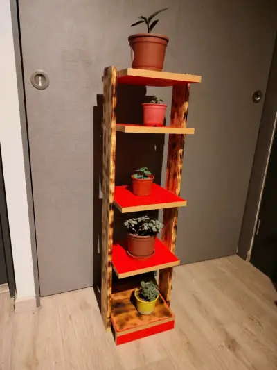 Estantería de madera para zapatos - miniatura 1