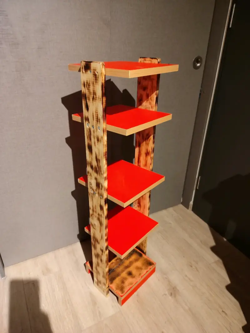 Estantería de madera para zapatos - 2