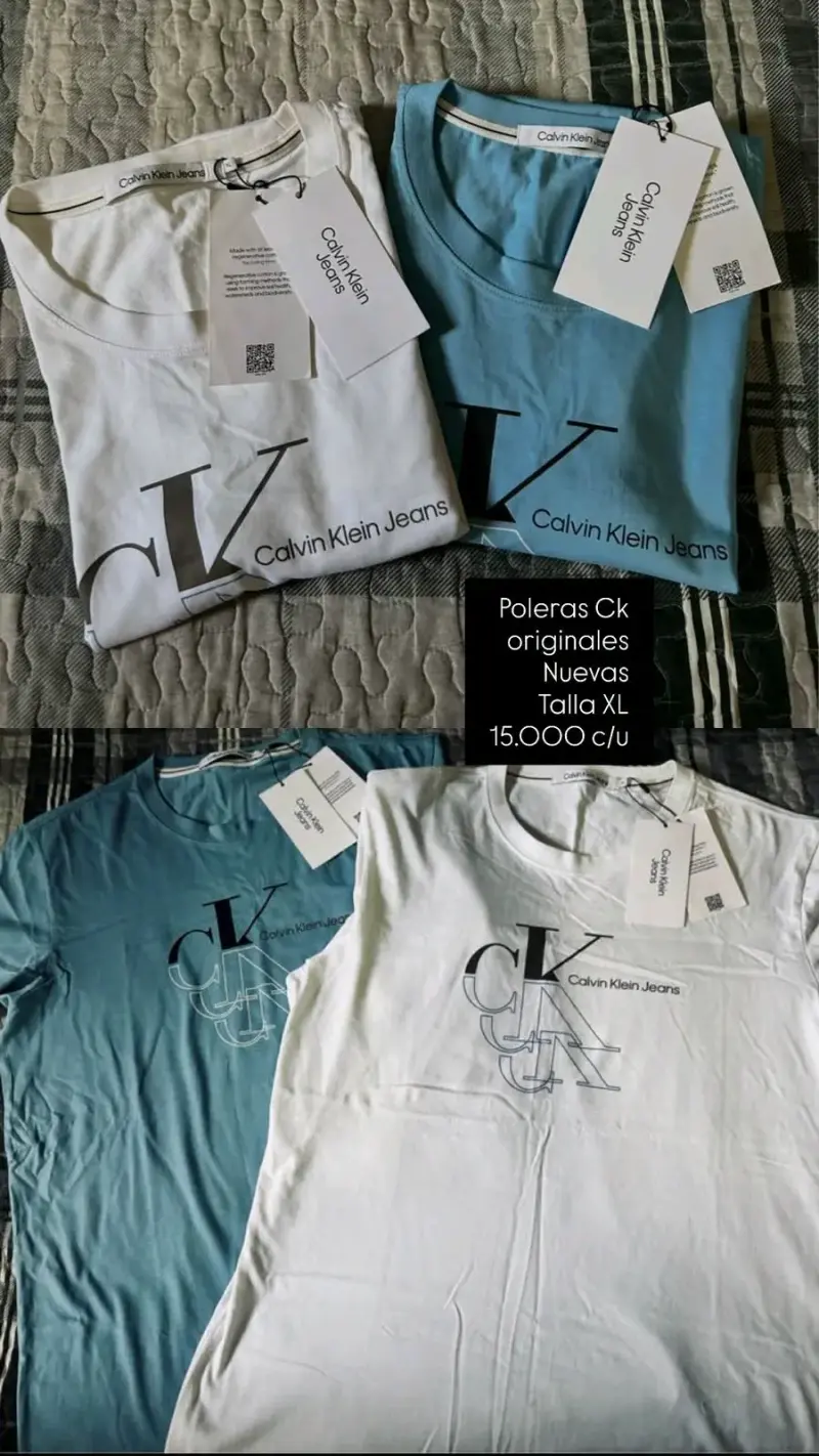 Poleras Calvin Klein /lacoste - 1