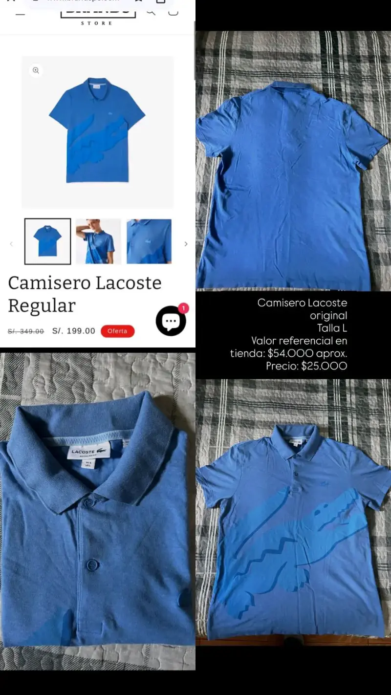 Poleras Calvin Klein /lacoste - 2
