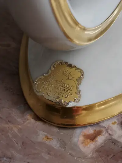 Candelabro antiguo y elegante bavaria - miniatura 3