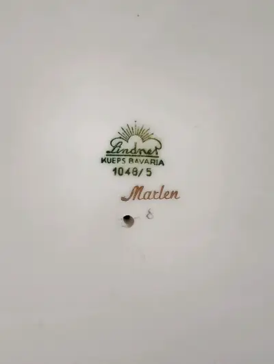 Candelabro antiguo y elegante bavaria - miniatura 4