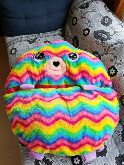 Saco de dormir infantil unicornio arcoíris - miniatura 2